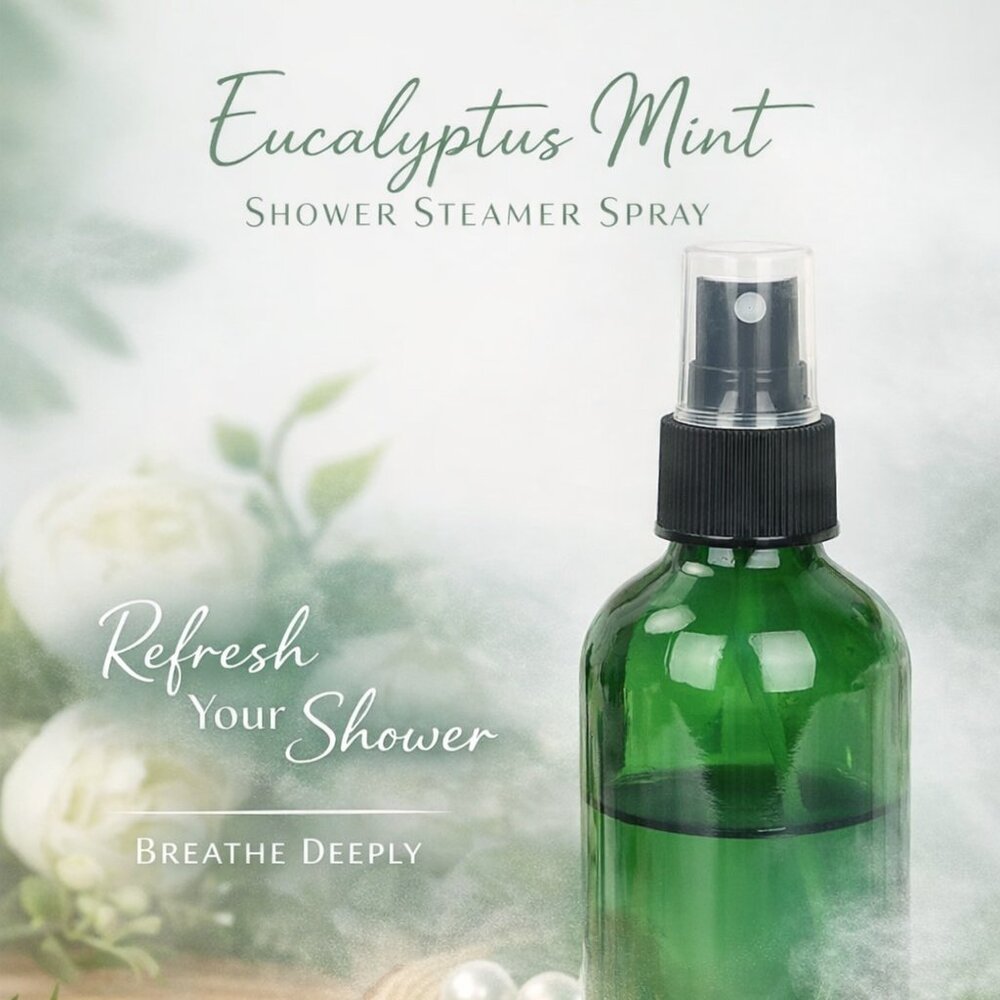 Eucalyptus Mint Shower Steamer Spray – The In-Shower Scent You Can Smell